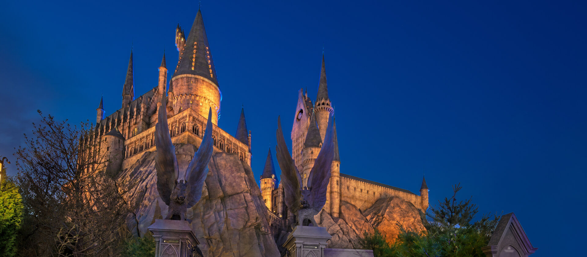 Harry Potter and the Forbidden Journey Castle Tour