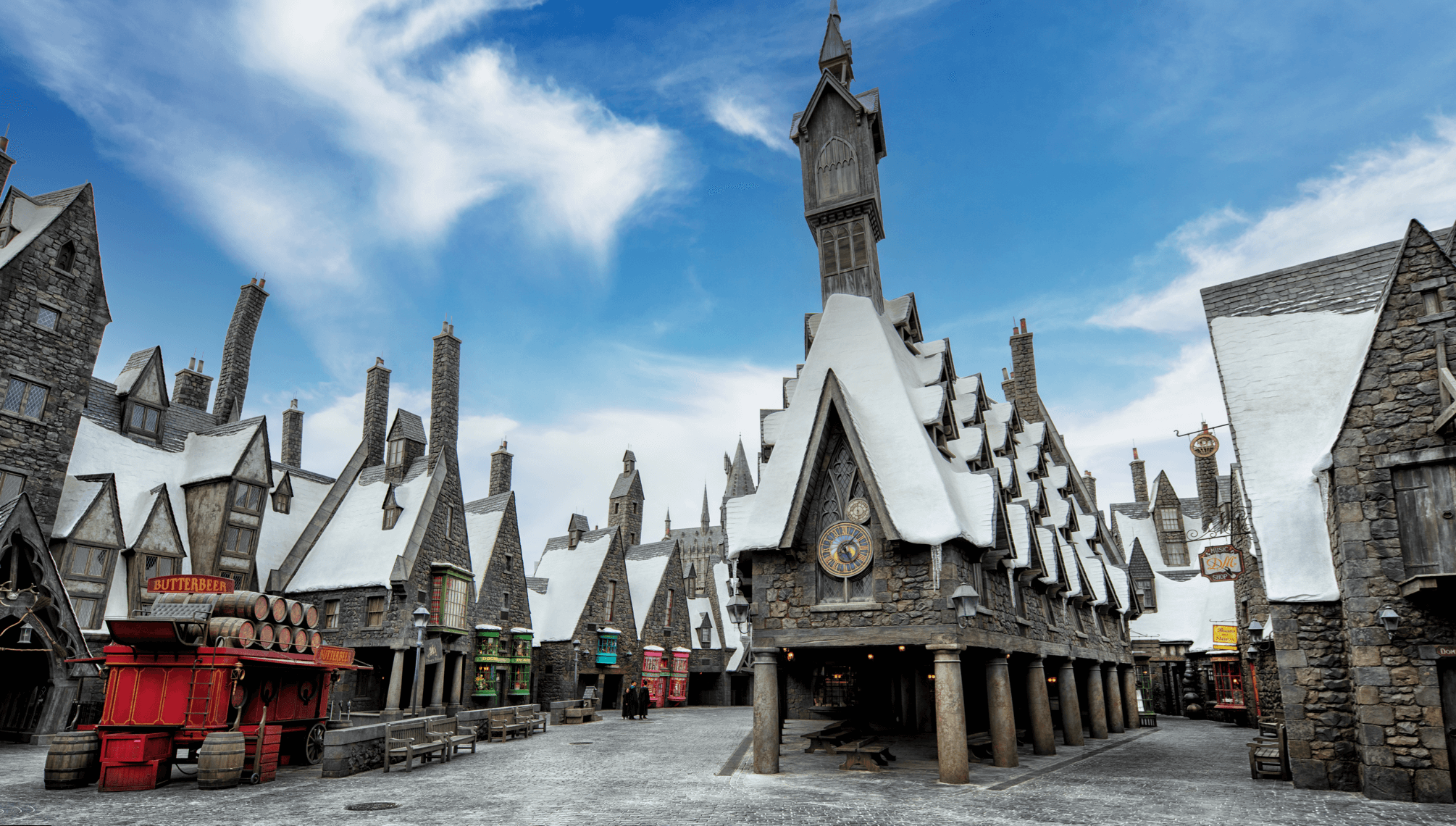 Yesterday some guests on the ride Harry Potter and the Forbidden