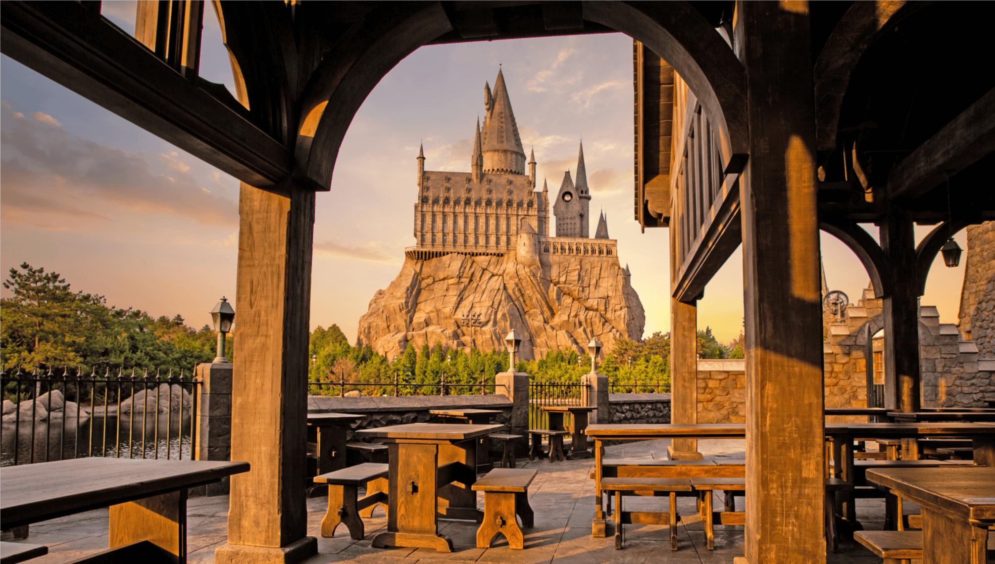 The Wizarding World of Harry Potter theme park at Universal