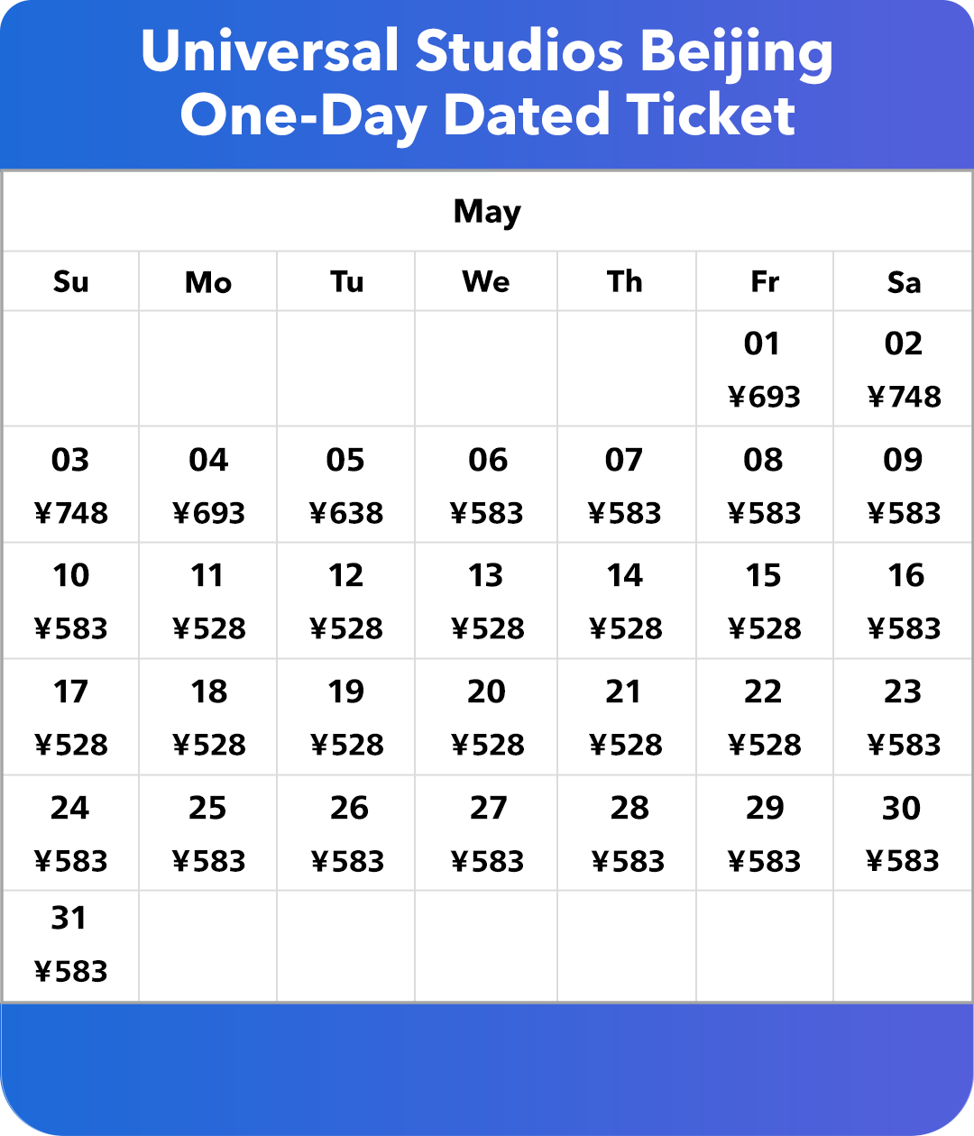 Ticket Price