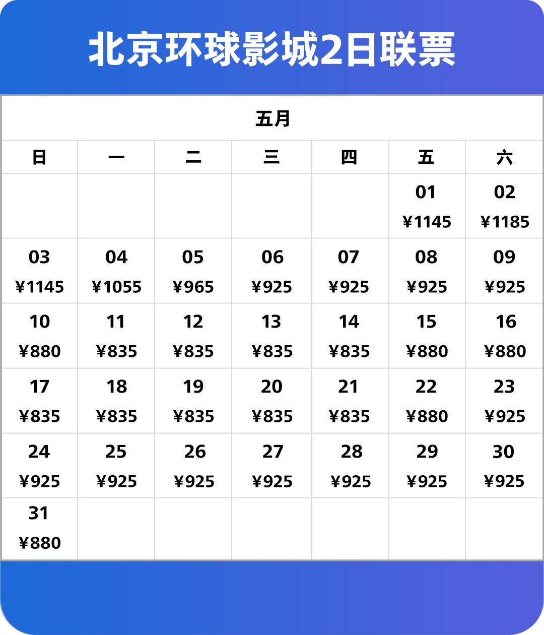 Ticket Price
