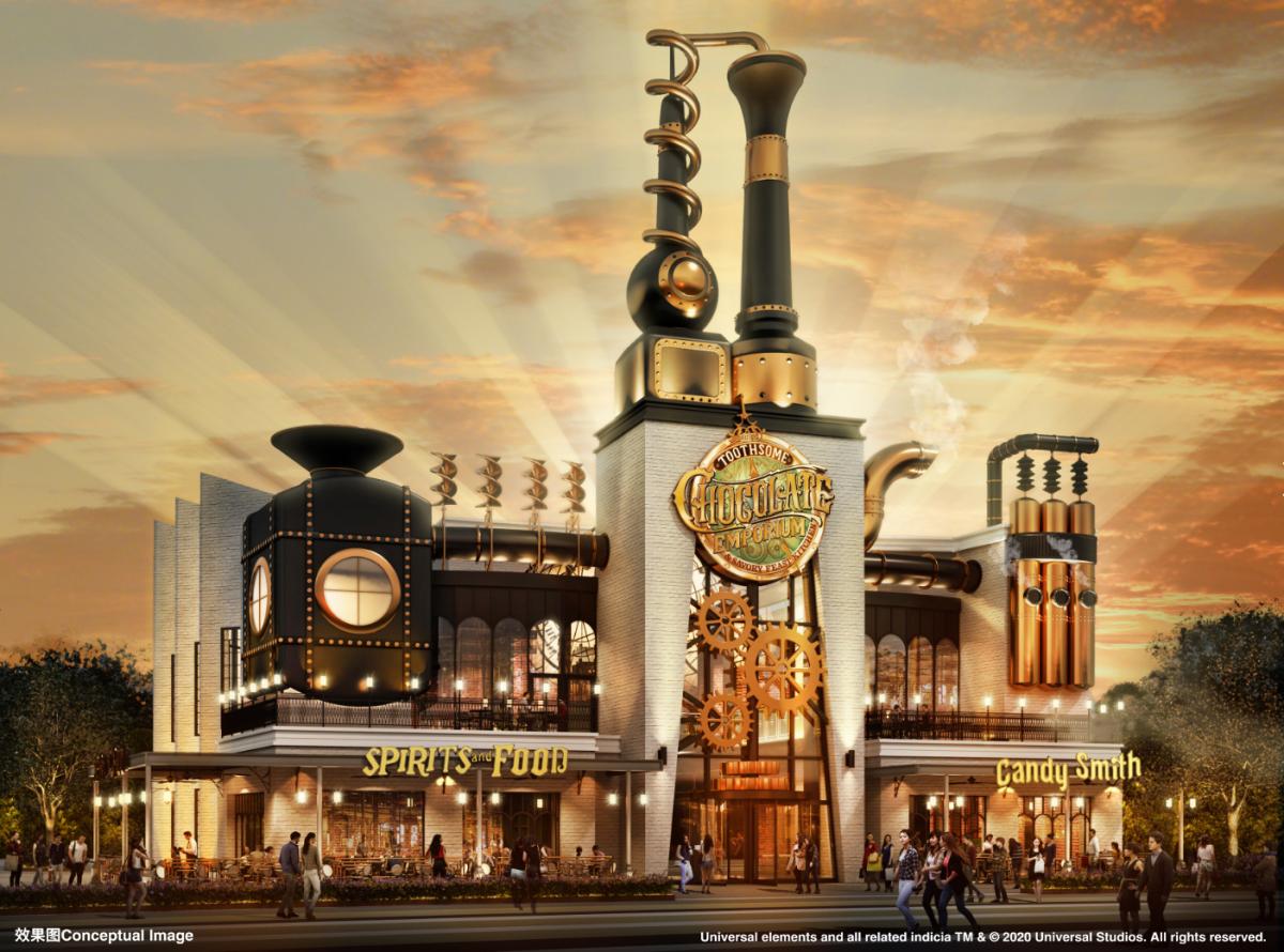 Universal CITYWALK – The Toothsome Chocolate Emporium & Savory Feast Kitchen_Exterior